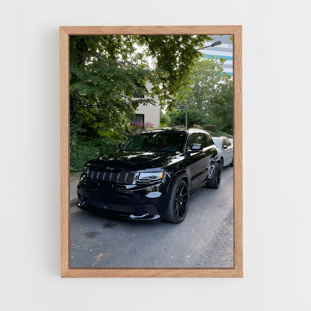 Poster Trailblazer Black – affiche Jeep (vue 4)
